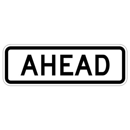 Sign Solutions Usa 12 in Height, 24 in Width, Aluminum, Horizontal Rectangle DUS08DWT2412R3-17aP